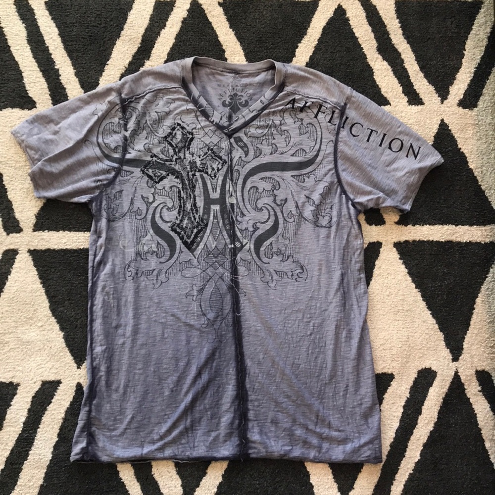Affliction shirt (mens)